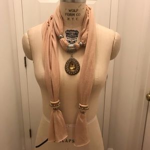 Unique Jeweled Scarf